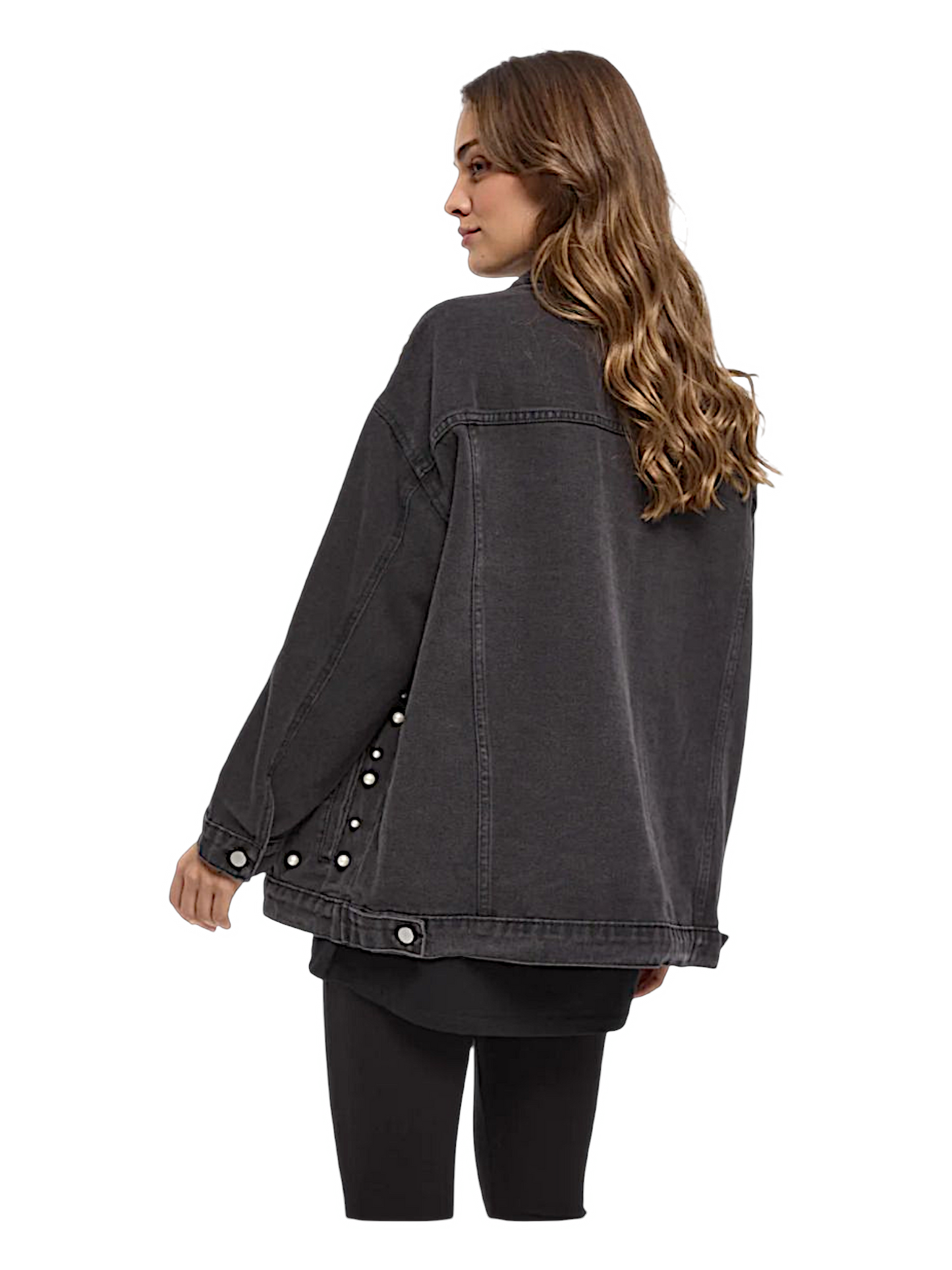 Cazadora Denim Joya Negra