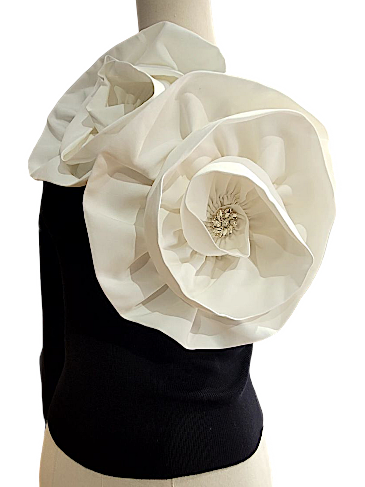 Jersey Asimétrico con Maxi Flores