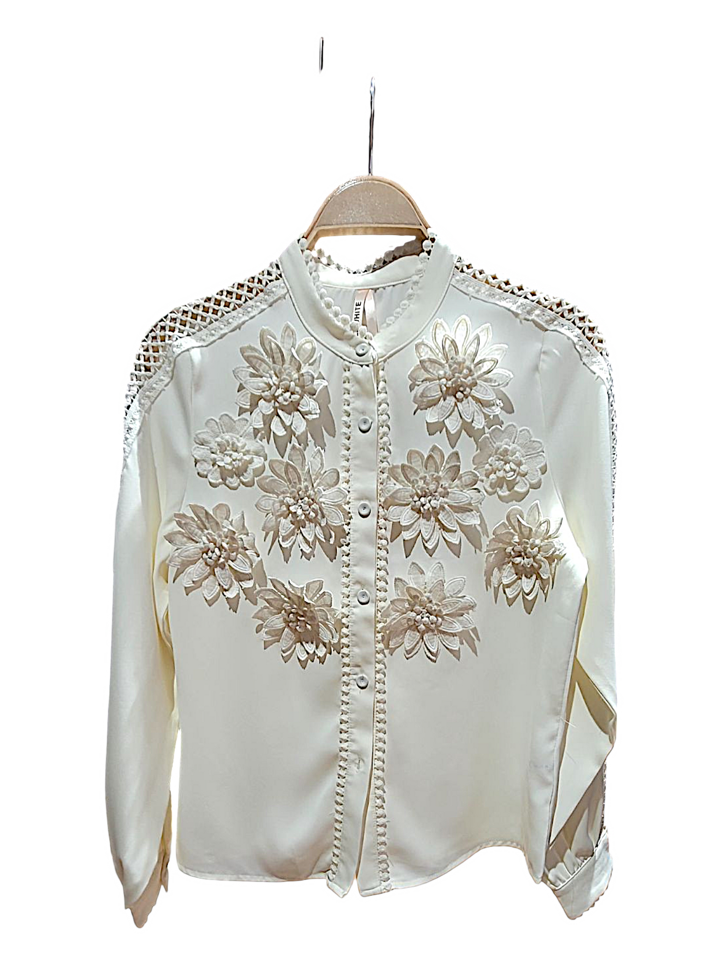 Blusa con Apliques Florales