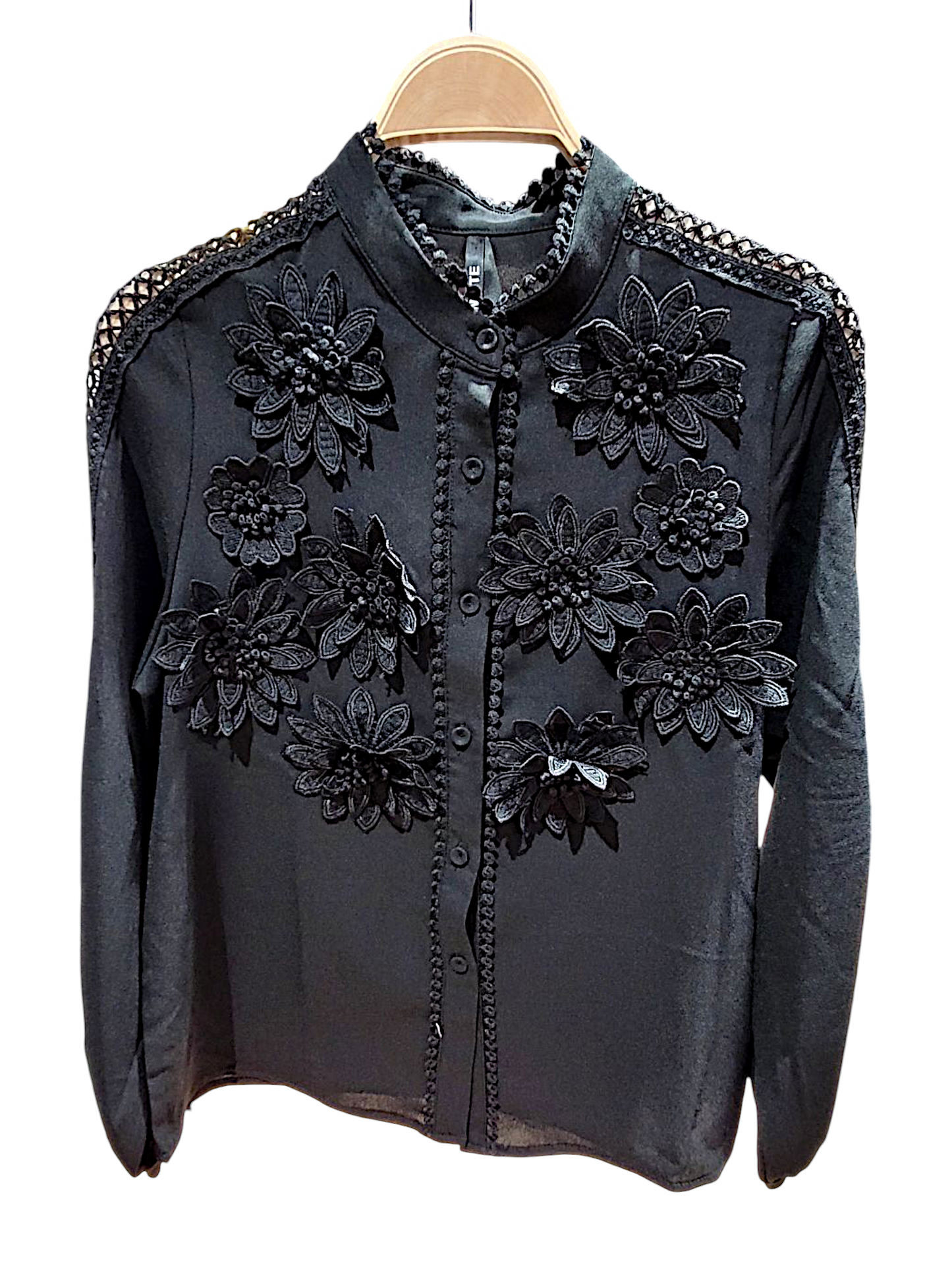 Blusa con Apliques Florales