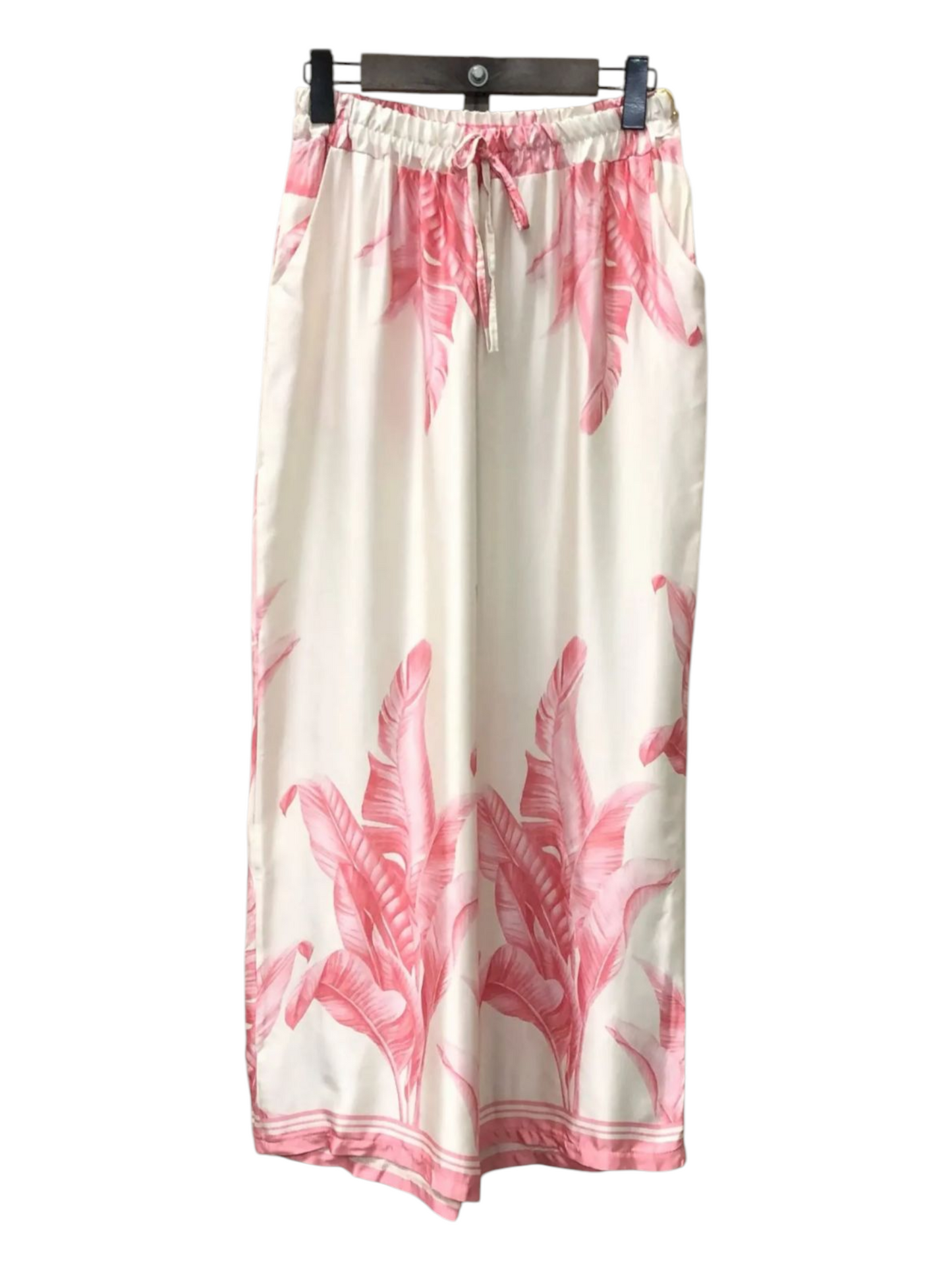 Pantalón Satinado Estampado