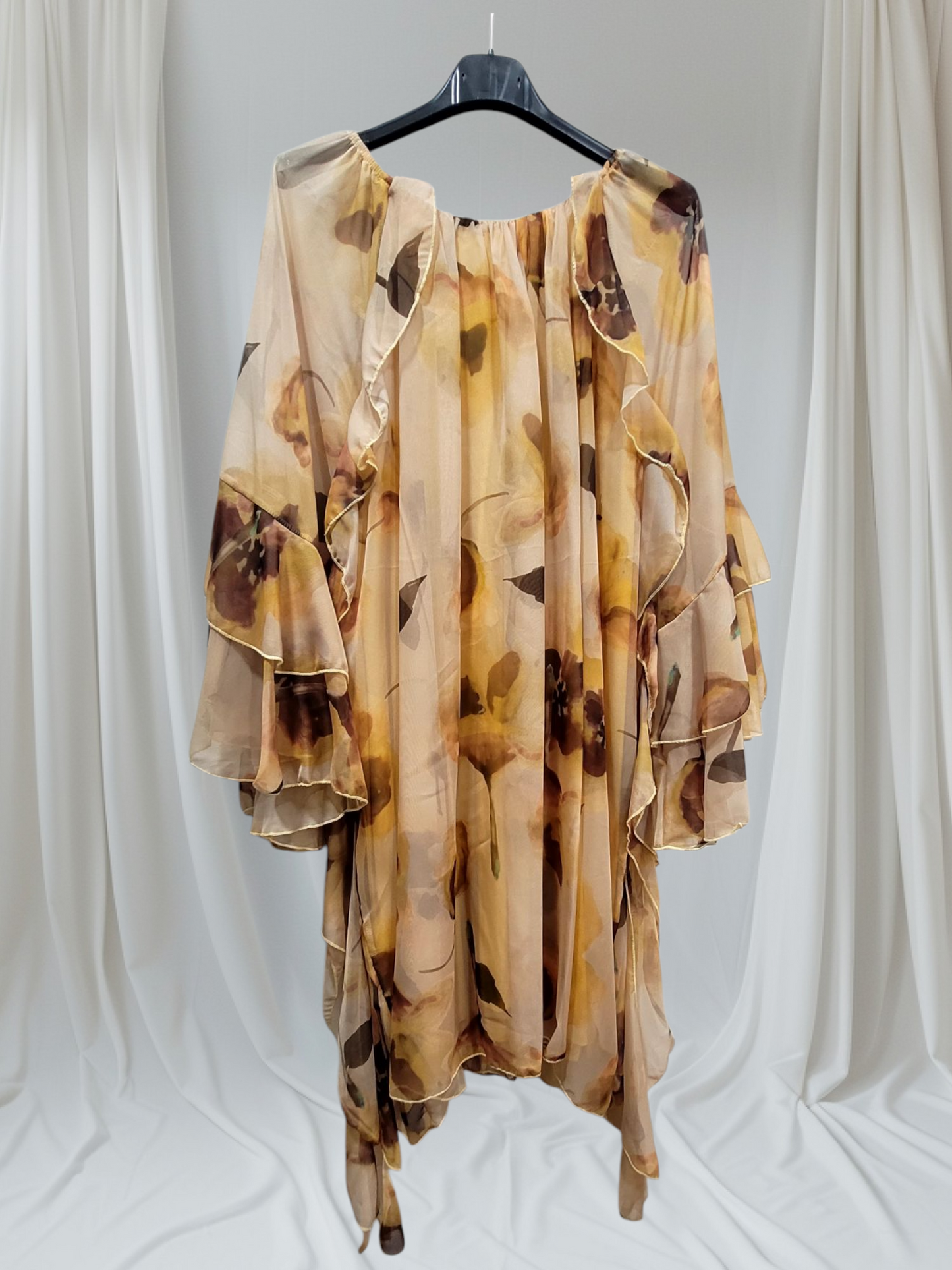 Vestido Corto Estampado Floral