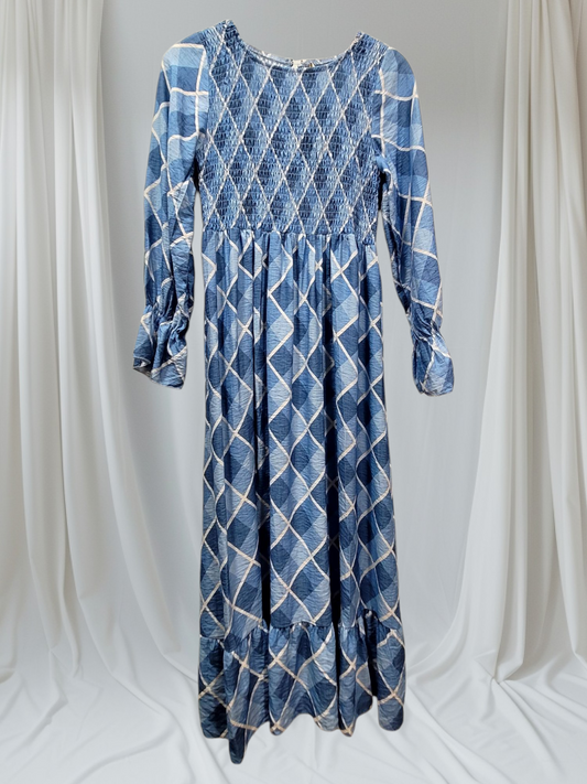 Vestido Cuerpo Nido de Abeja