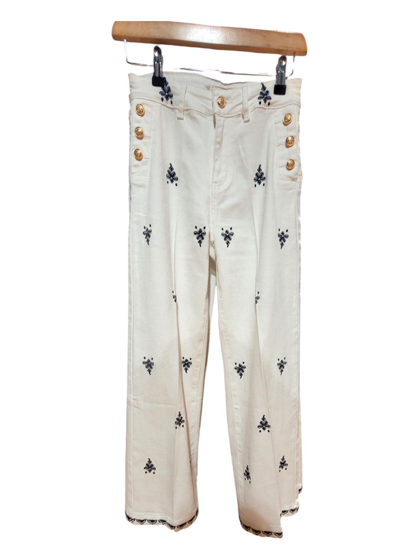 Pantalon Blanco Capri