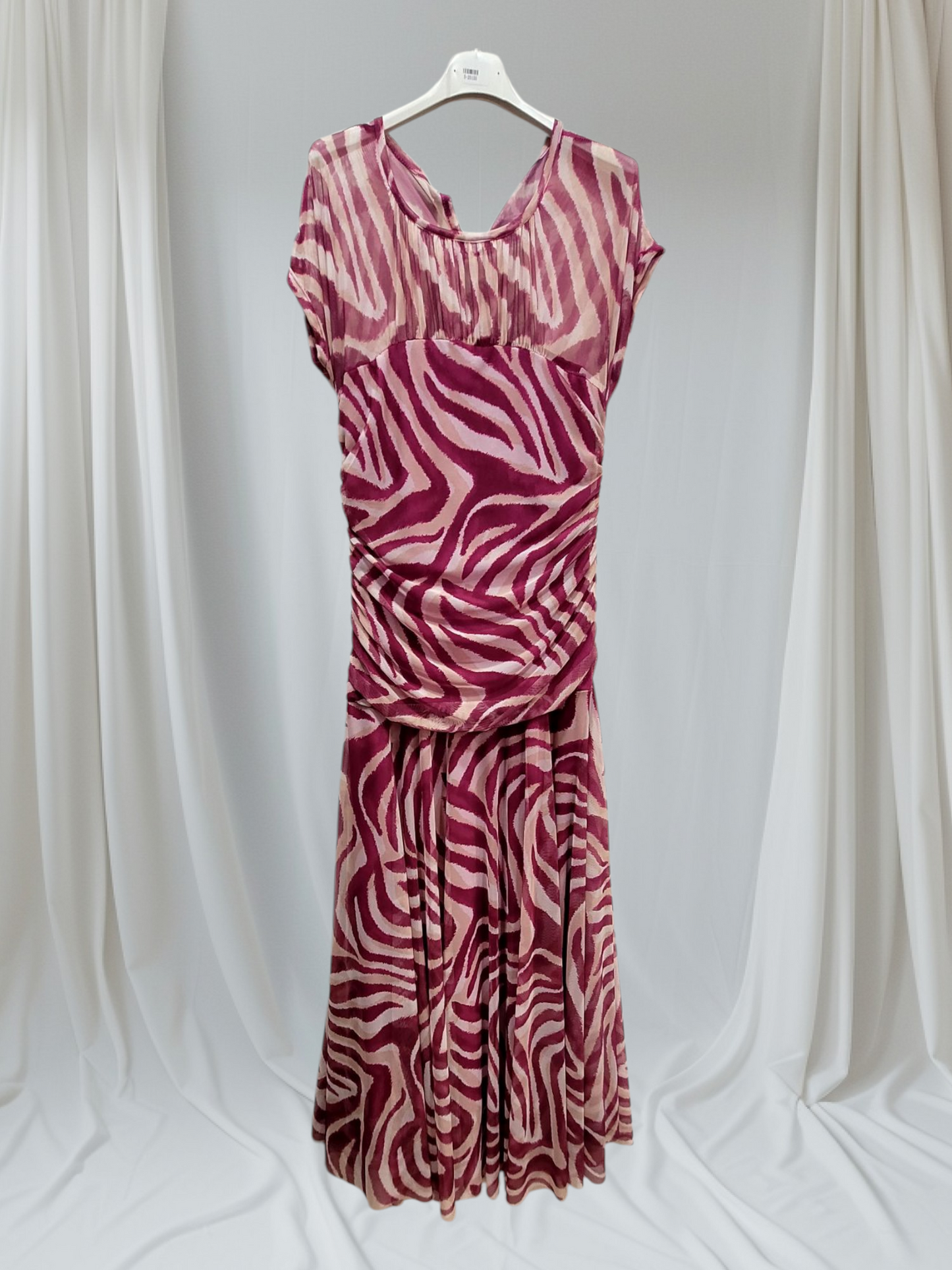 Vestido Midi Drapeado