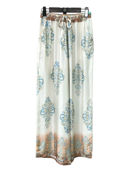 Pantalón Satinado Estampado